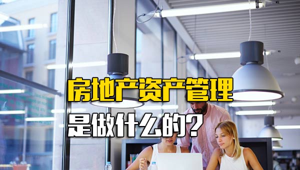 房地产资产管理是做什么的